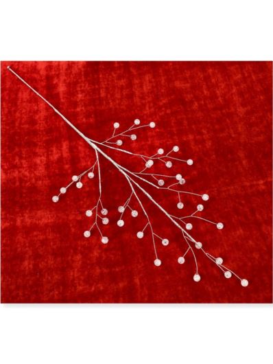 GAŁĄŹ KRYSZTAŁKI 51CM /4117A SILVER BRANCH CRISTAL