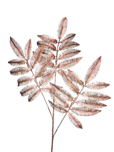 PALMA 3 LIŚCIE GAŁĄZKA 100CM METALIC COPPER