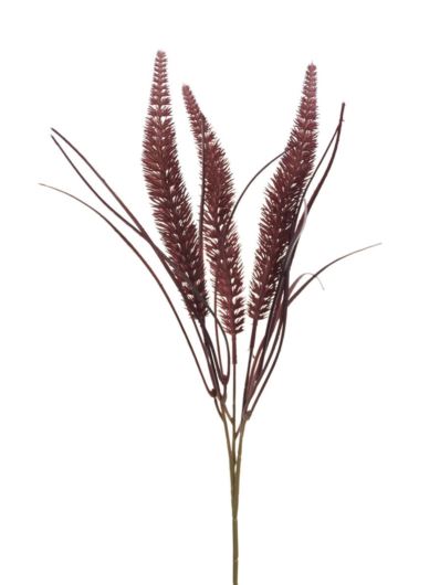 WŁOŚNICA TRAWA - KŁOSY 62CM ENG2006 BURGUNDY