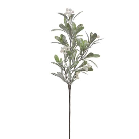 JEMIOŁA GAŁĄZKA OSZRONIONA 53CM WHITE GREEN