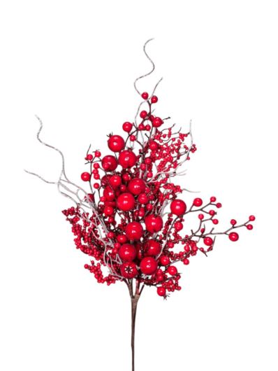 gałązka z kulkami 65cm