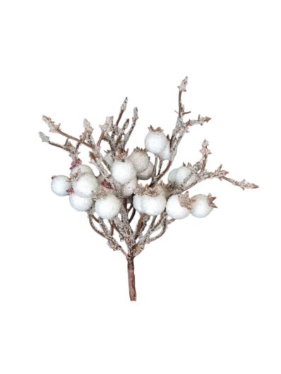 OWOCE PATYCZKI 15CM PICK ICY WHITE