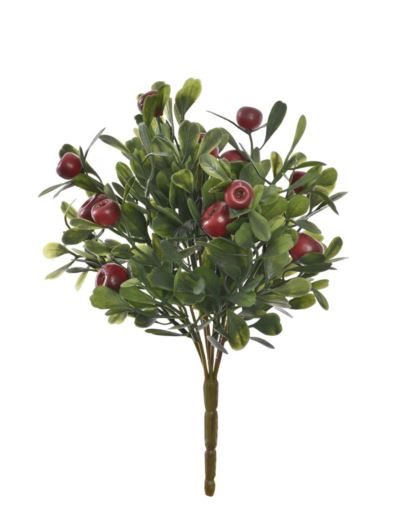 JEMIOŁA Z OWOCAMI BUKIET 29CM XFMN058 RED
