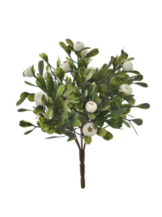JEMIOŁA Z OWOCAMI BUKIET 29CM XFMN058 WHITE CREAM