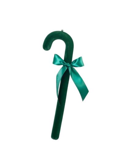 LASKA FLOKOWANA Z KOKARDĄ 43CM BOTLE GREEN GREEN