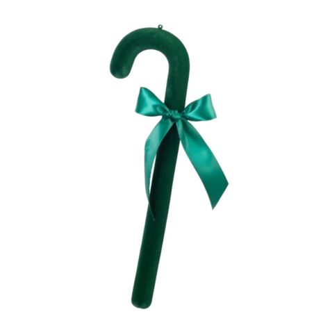 LASKA FLOKOWANA Z KOKARDĄ 43CM BOTLE GREEN GREEN