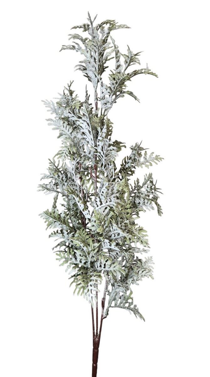 MRÓZ ZSEBRZYSTY OSZRONIONY 50CM SNOW GREEN