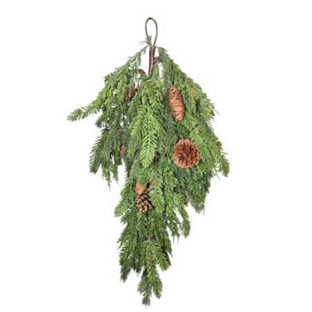 ŚWIERK TUJA JODŁA SOFT SZYSZKI ZWIS 70CM RT GREEN