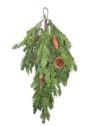 ŚWIERK TUJA JODŁA SOFT SZYSZKI ZWIS 70CM RT GREEN
