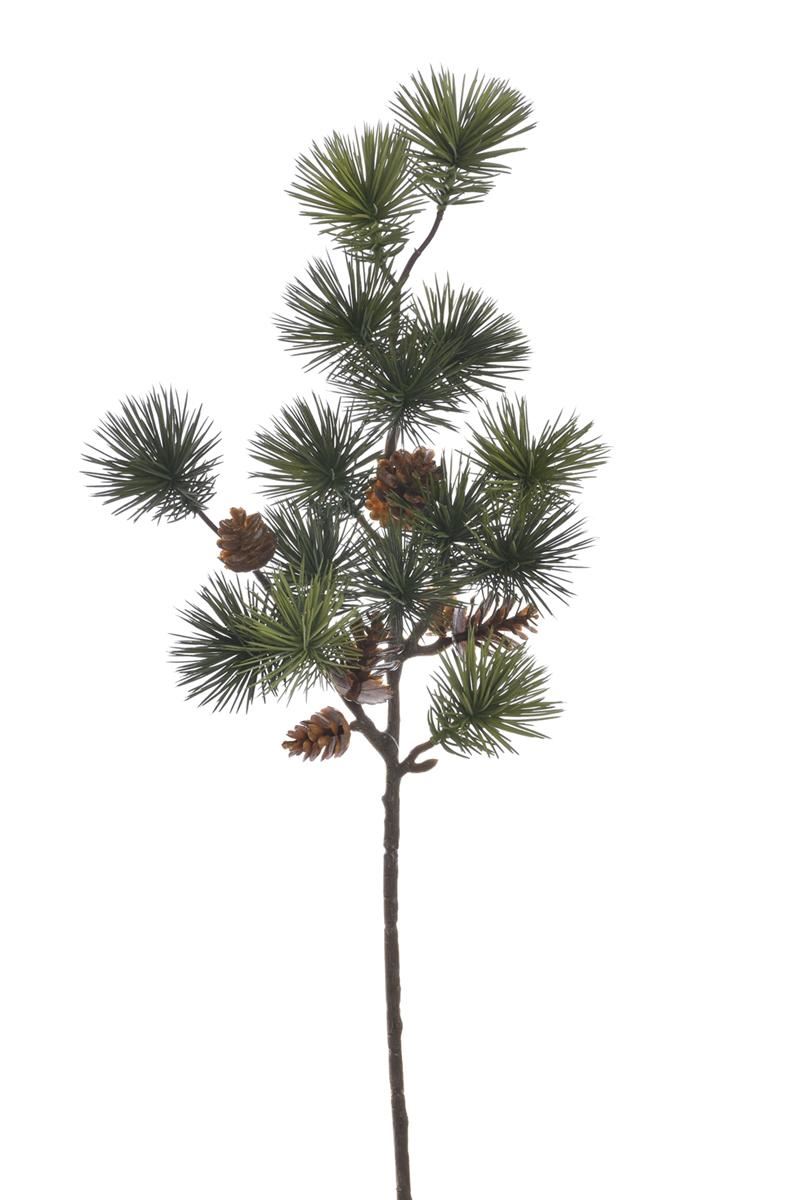 SOSNA GAŁĄZKA Z SZYSZKĄ 50CM XYD110 GREEN
